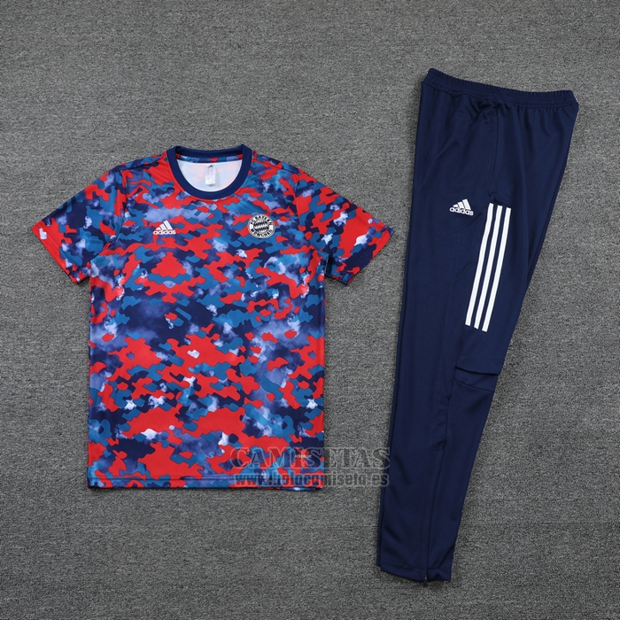 Chandal del Bayern Munich Manga Corta 2021 Azul